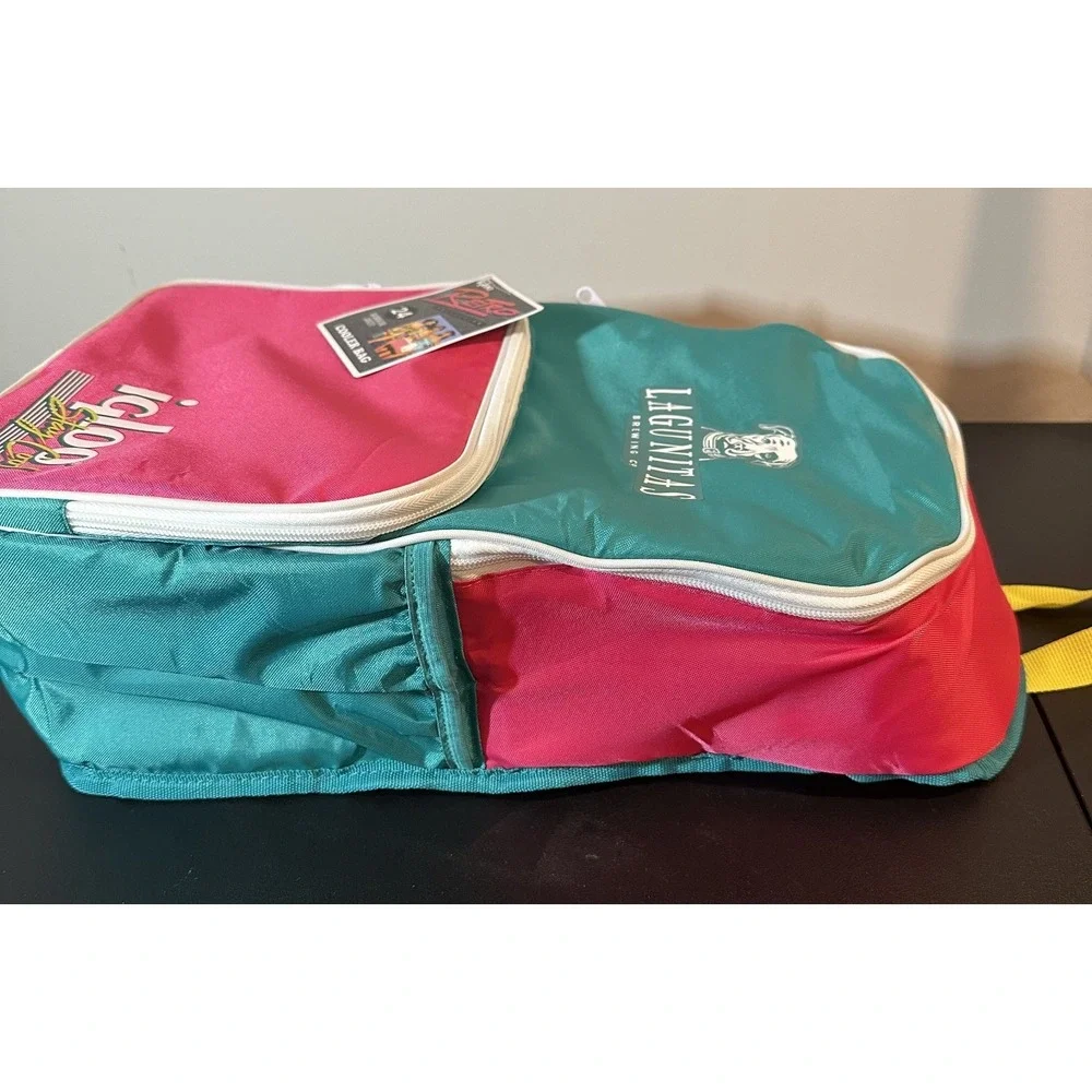 Igloo Retro Collection Lagunitas Backpack Cooler 24 Can Jade Pink‎ Yellow NWT